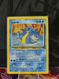 Lapras Southern Islands 12/18 Promo Card English Pokemon Card - Image 1