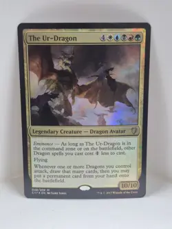 The Ur-Dragon - Foil - Commander 2017 - MTG - Lp - Image 1
