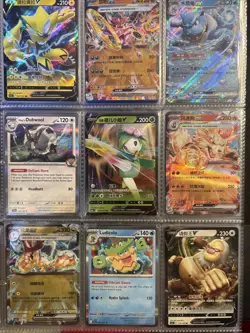 Pokemon 100+ Card Collection Binder With XY Ex, Vstar, Vmax, V, Rares, Rayquaza - Image 3