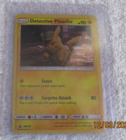 2019 Pokemon Trading Card Dectective Pikachu - Image 1