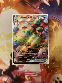 Snorlax VMAX - 142/202 - Pokemon Sword & Shield Base Set Ultra Rare Card NM - Image 1