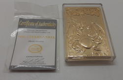 RARE 1999 CHARIZARD Pokemon Special Edition 23 Karat Gold Plated Trading Card - Image 2