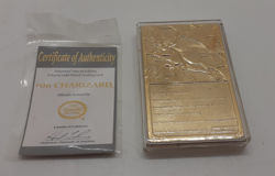RARE 1999 CHARIZARD Pokemon Special Edition 23 Karat Gold Plated Trading Card - Image 3