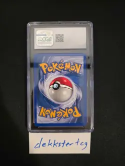 CGC 10 GEM MINT Kingdra Neo Revelation 1st Edition 19/64 Pokemon Card - MISGRADE - Image 4