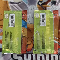 2 Empty EX Fire Red Leaf Green Charizard Blastoise Art Pokemon Card Opened Pack - Image 2