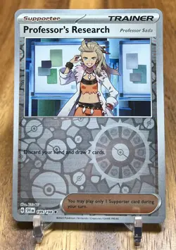 Professor's Research 189/198 SV1 Scarlet & Violet Reverse Holo Pokemon Card NM - Image 1