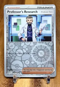 Professor's Research 190/198 SV1 Scarlet & Violet Base Reverse Holo Pokemon Card - Image 1