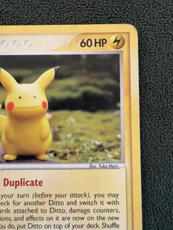 Ditto [Pikachu] English Pokemon Card *EX Delta Species 63/113* - Image 3