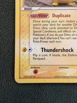 Ditto [Pikachu] English Pokemon Card *EX Delta Species 63/113* - Image 4