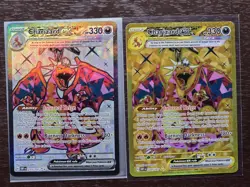Pokemon Cards Lot (Charizard Ex Full Art & Ultra Rare Gold From Obsidian Flames) - Image 1