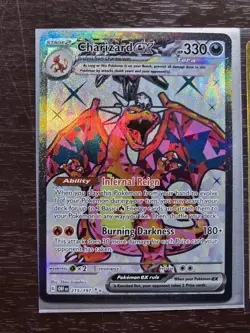 Pokemon Cards Lot (Charizard Ex Full Art & Ultra Rare Gold From Obsidian Flames) - Image 2