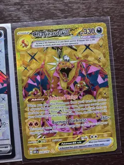 Pokemon Cards Lot (Charizard Ex Full Art & Ultra Rare Gold From Obsidian Flames) - Image 3