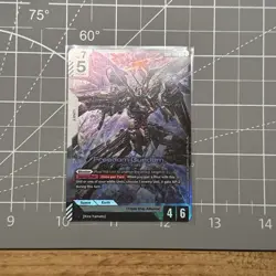 Freedom Gundam Gundam Card Game GD01 Newtype Rising GD01-065 LR English - Image 1
