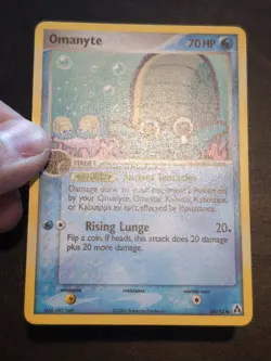 POKEMON TCG COMMON CARD OMANYTE 60/92 EX LEGEND MAKER NM/VLP - Image 2