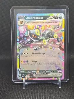 Pokemon TCG Umbreon EX 060/131 Double Rare Holo Card Prismatic Evolutions - Image 3