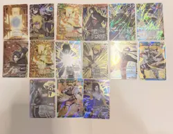 Naruto Miracle Battle Carddass Card Super Omegas Rare Lot - Image 1