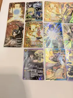 Naruto Miracle Battle Carddass Card Super Omegas Rare Lot - Image 2