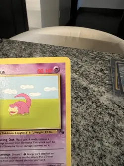 Pokemon TCG Slowpoke 1st Edition Common Card Fossil, 55/62, Regular - Image 3