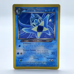 Pokemon TCG Karte - Rare Dunkles Amoroso / Dark Omastar 19/105 Neo Destiny DE - Image 1
