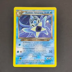 Pokemon TCG Karte - Rare Dunkles Amoroso / Dark Omastar 19/105 Neo Destiny DE - Image 2