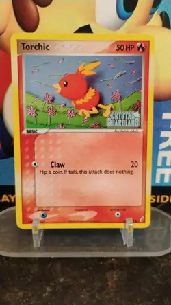 TORCHIC Crystal Guardians EX Series POKMON Holo Stamped 2006 Trading Card 65/100 - Image 1