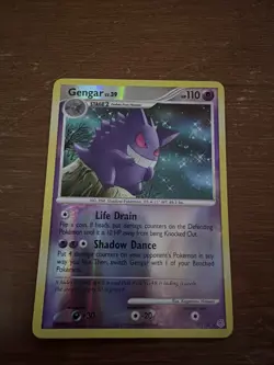 Pokemon Gengar Reverse Holo Rare Card Diamond and Pearl 27/130 - Image 1