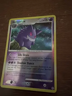 Pokemon Gengar Reverse Holo Rare Card Diamond and Pearl 27/130 - Image 2