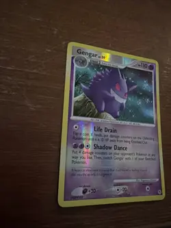 Pokemon Gengar Reverse Holo Rare Card Diamond and Pearl 27/130 - Image 3