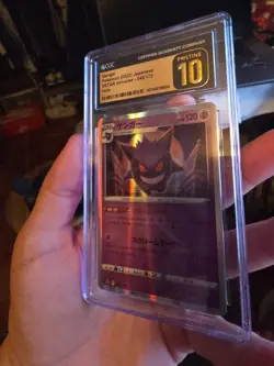 CGC 10 Pristine Gengar Holo 048/172 VSTAR Universe s12a Japanese Pokemon Card - Image 3