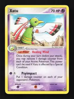 Xatu 55/100 EX Sandstorm English Pokemon Card TCG - Image 1
