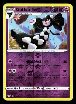 Gothitelle 075/189 Darkness Ablaze LP Reverse Holo Pokemon Card TCG - Image 1