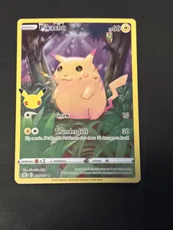Pokemon TCG: Pikachu 2 Card Celebrations Lot - Image 4