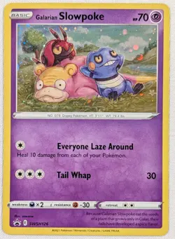 Galarian Slowpoke SWSH126 SWSH: Sword & Shield Promo Cards Holo - Image 1