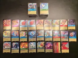 Lorcana - Bulk Bundle of Approx 400 Cards Inc 26 Foils - Image 1