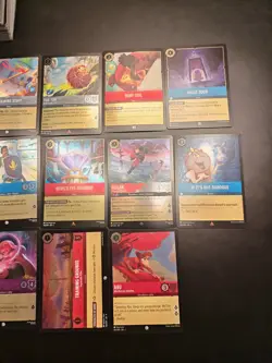 Lorcana - Bulk Bundle of Approx 400 Cards Inc 26 Foils - Image 4