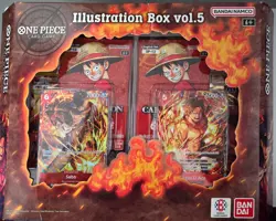 Bandai Trading Card Games One Piece TCG Illustration Box Vol 5 SEALED - Image 1