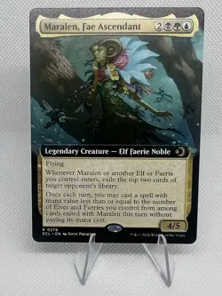 MTG Maralen, Fae Ascendant (Extended Art) Lorwyn Eclipsed Regular #0376 - Image 1