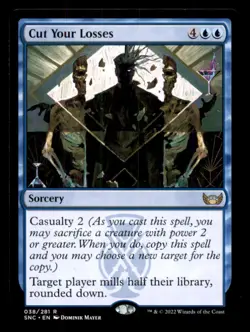 Cut Your Losses LP Light Play Streets of New Capenna MTG [11539] - Image 1