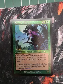 2023 MTG Magic the Gathering 30th Anniversary Promo Foil Retro Eternal Witness - Image 1