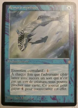 mtg magic mystic remora ice age FRENCH vf fr remora mystique ere glaciaire - Image 1