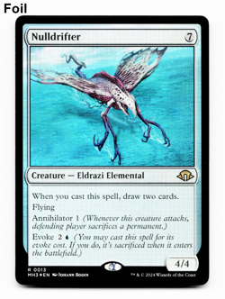 Nulldrifter (FOIL) - [Modern Horizons 3] Magic - MTG MH3 0013 NM - Image 1