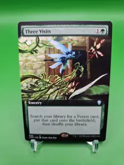 Three Visits (Extended Art) Commander Legends Regular - Image 1