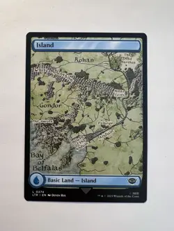 Island - FULL ART (#274) - MTG The Lord of the Rings: Tales of Middle-earth - NM - Image 1