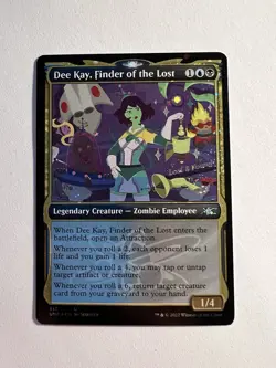 Dee Kay, Finder of the Lost - GALAXY FOIL SHOWCASE - MTG Unfinity - NM - Image 1