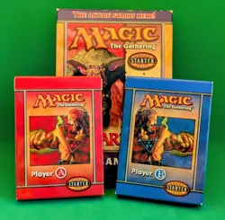 MTG Magic the Gathering 1999 Starter Level Wizard Game Deck Richard Garfield - Image 1