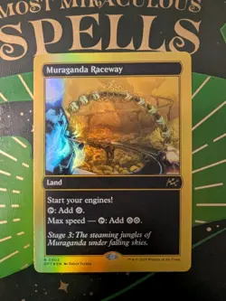 MTG Muraganda Raceway (First-Place Foil) Aetherdrift NM Foil - Image 2