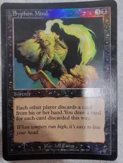 Magic the Gathering: Syphon Mind - Onslaught Foil Common - Image 1