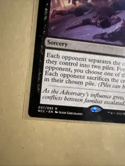 MTG Make an Example NCC 037 R NM Regular - Image 3