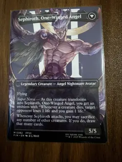 Sephiroth, Fabled Soldier NON FOIL (Borderless) 0382 MTG Regular English NM - Image 2