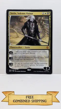 Sorin, Solemn Visitor Khans of Tarkir Regular - Image 1